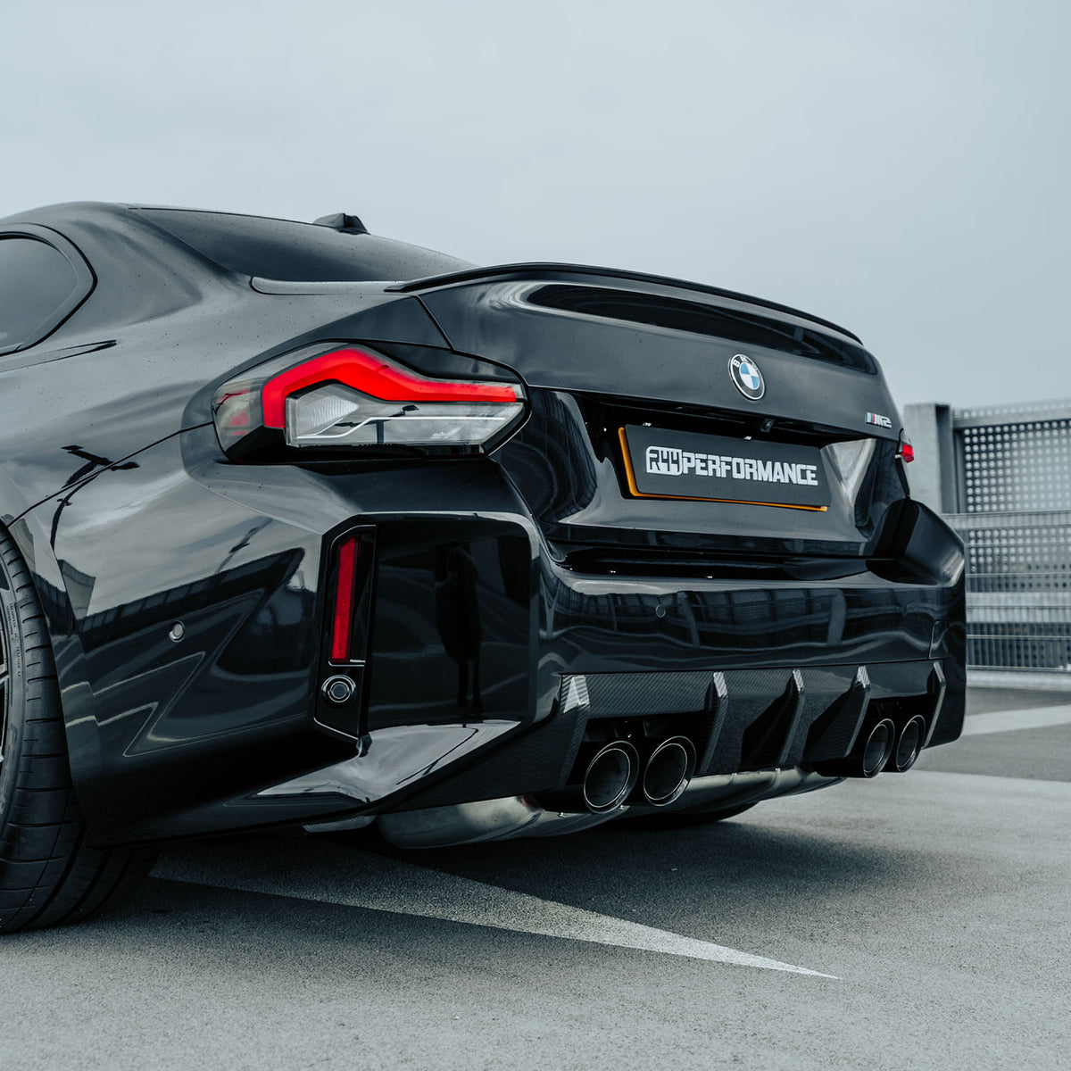 G87 Csl Rear MHC+ BMW G87 M2 Carbon Fibre OEM Style Rear Diffuser