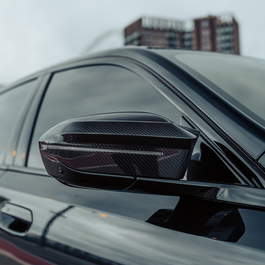 MHC+ BMW G90 & G99 M5 Carbon Fibre Wing Mirror Covers