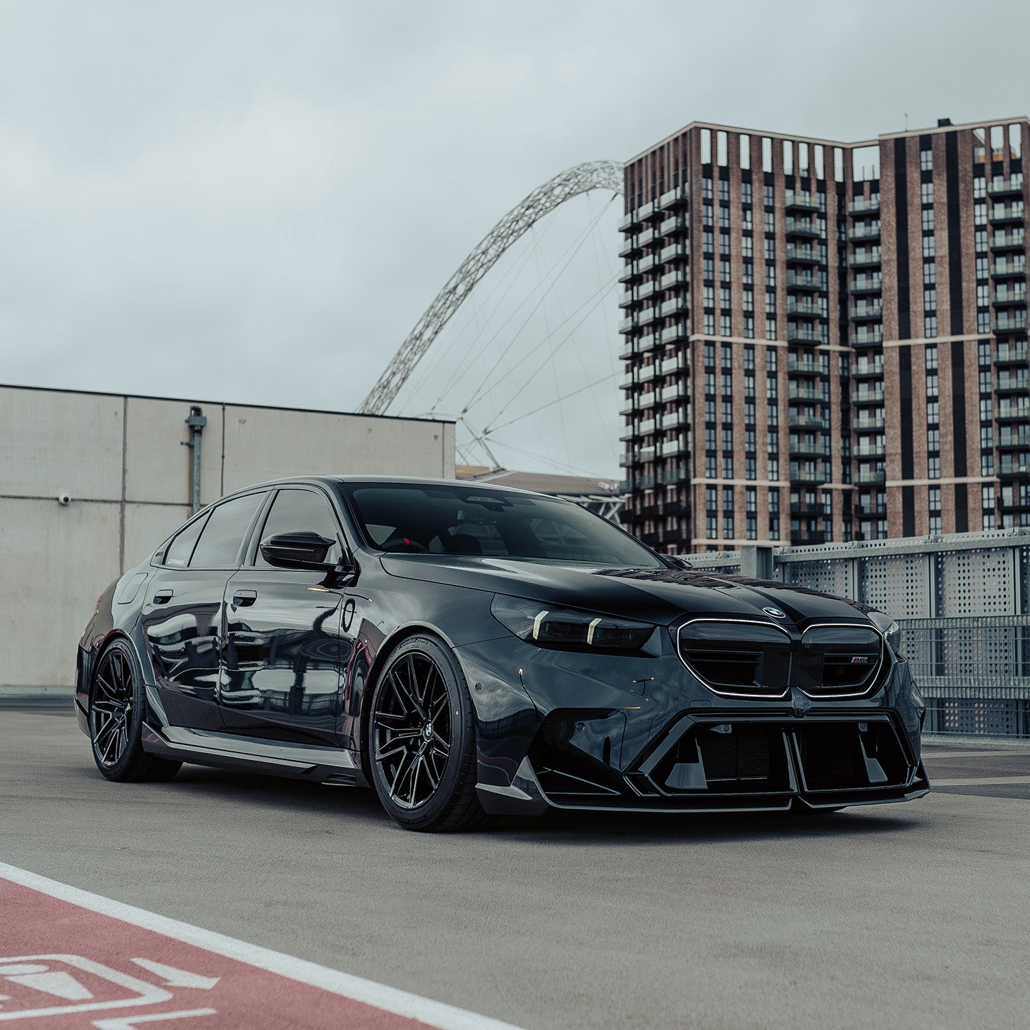 MHC+ BMW G90 & G99 M5 Carbon Performance Front Splitter