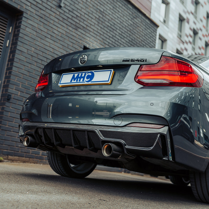 MHC+ BMW M235i & M240i Ultra Aggressive Carbon Fibre Rear Diffuser
