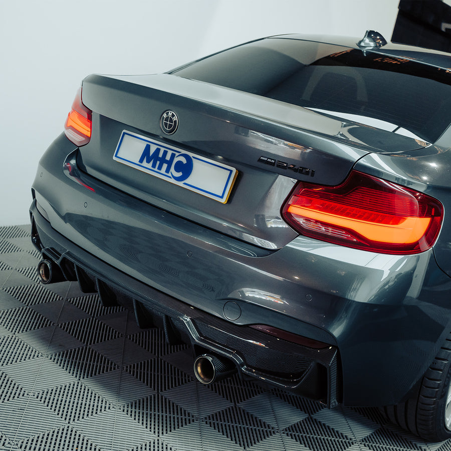 MHC+ BMW M235i & M240i Ultra Aggressive Carbon Fibre Rear Diffuser