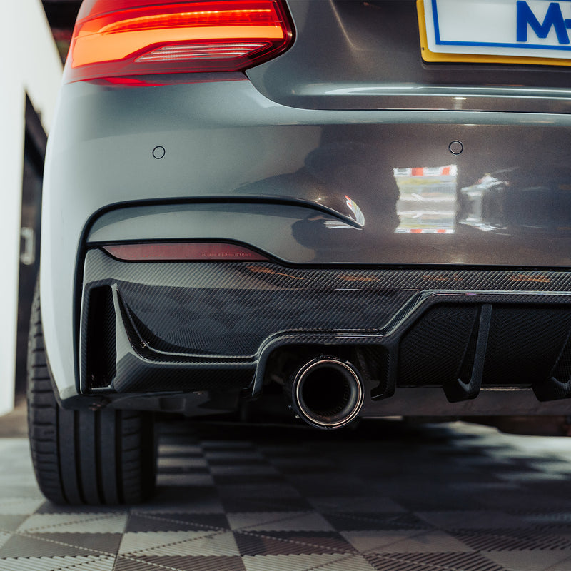MHC+ BMW M235i & M240i Ultra Aggressive Carbon Fibre Rear Diffuser