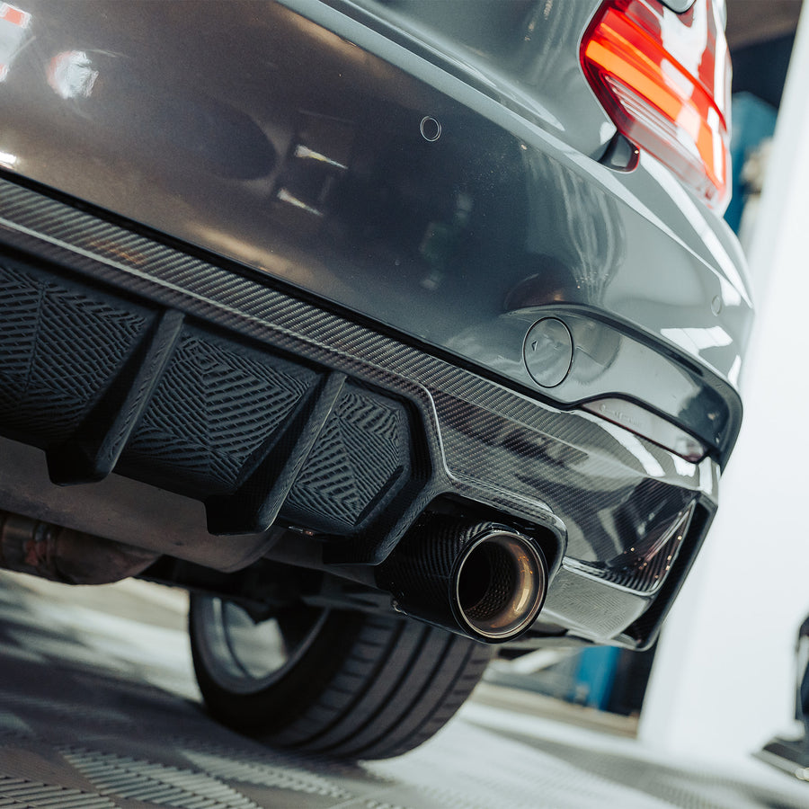MHC+ BMW M235i & M240i Ultra Aggressive Carbon Fibre Rear Diffuser