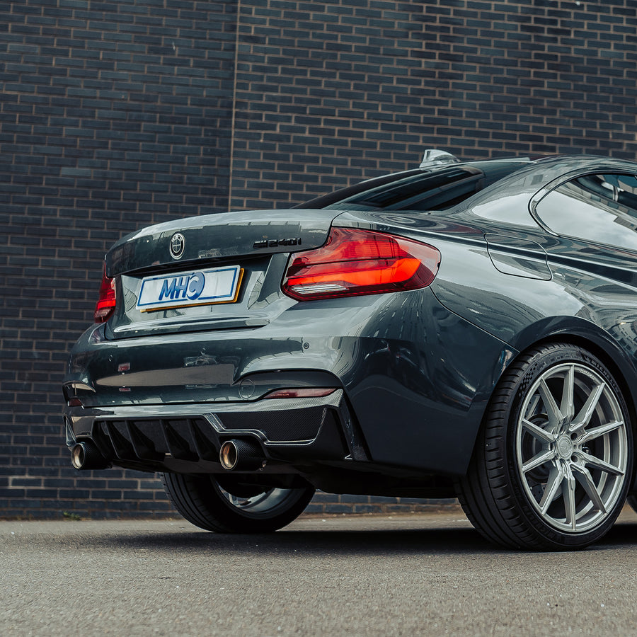 MHC+ BMW M235i & M240i Ultra Aggressive Carbon Rear Diffuser