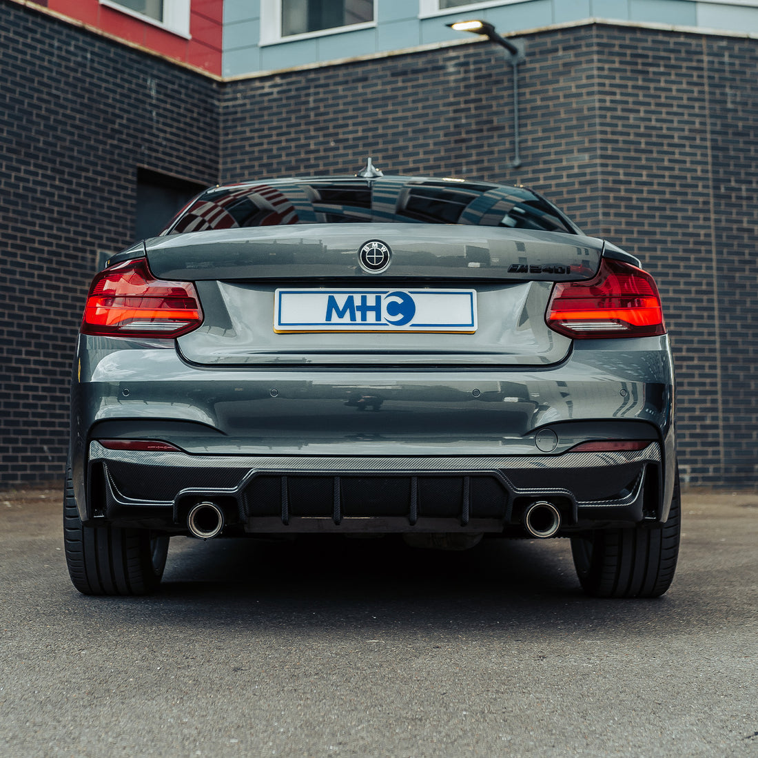 MHC+ BMW M235i & M240i Ultra Aggressive Carbon Rear Diffuser