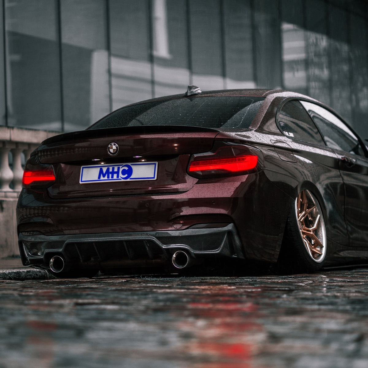 MHC+ BMW M235i & M240i Ultra Aggressive Carbon Rear Diffuser