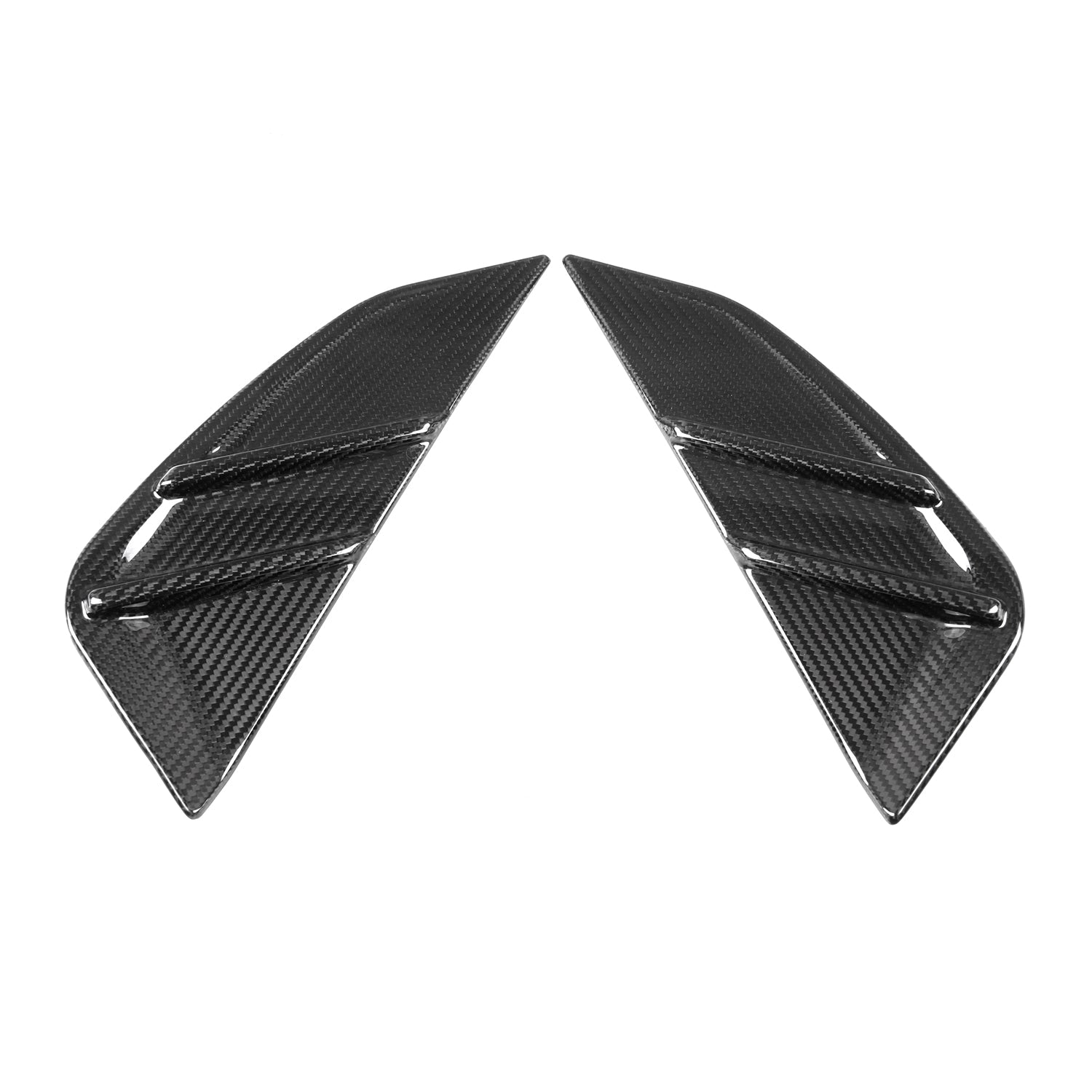 MHC+ BMW M3 Full Replacement Side Badges in Pre Preg Carbon Fibre (G80)-R44 Performance