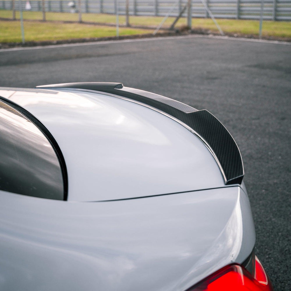 MHC+ BMW G80 M3 'M4 Style' Gloss Carbon Fibre Rear Spoiler