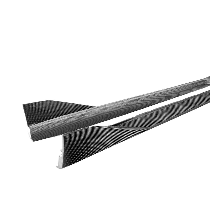 MHC+ BMW M3 Performance Style Side Skirts In Pre Preg Carbon Fibre (G80)-R44 Performance