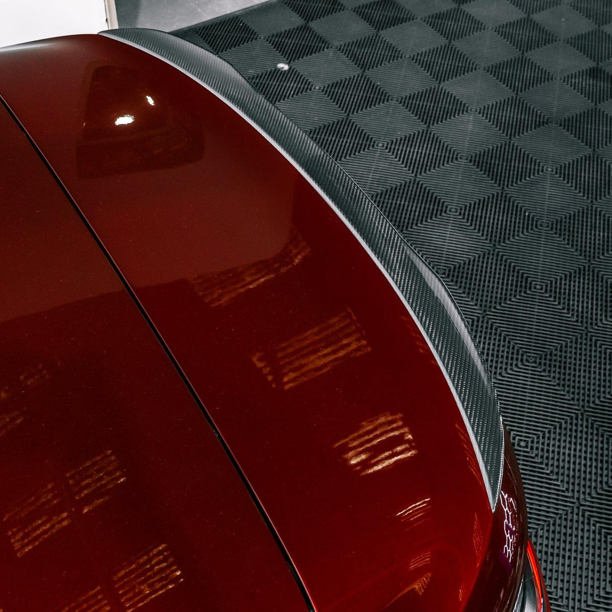 MHC+ BMW G83 M4 G23 4 Series V Style Spoiler In Carbon Fibre