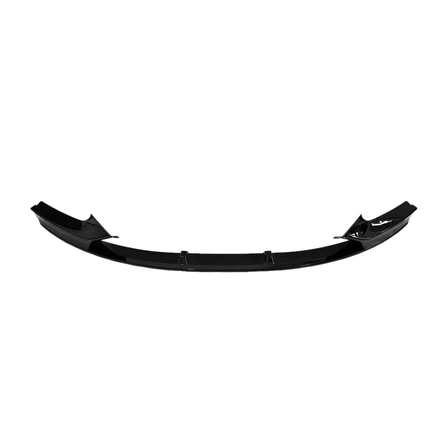 MHC Black BMW 2 Series Performance Style Front Splitter In Gloss Black (F22/F23)-R44 Performance