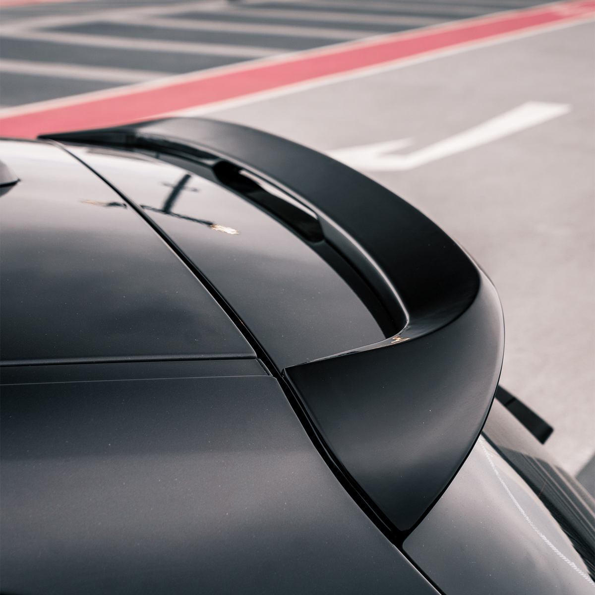 BMW 1 Series F20 F21 Gloss Black Rear Spoiler For Boot Lid - Fits BMW M140i & BMW M135i. Manufactured by MHC