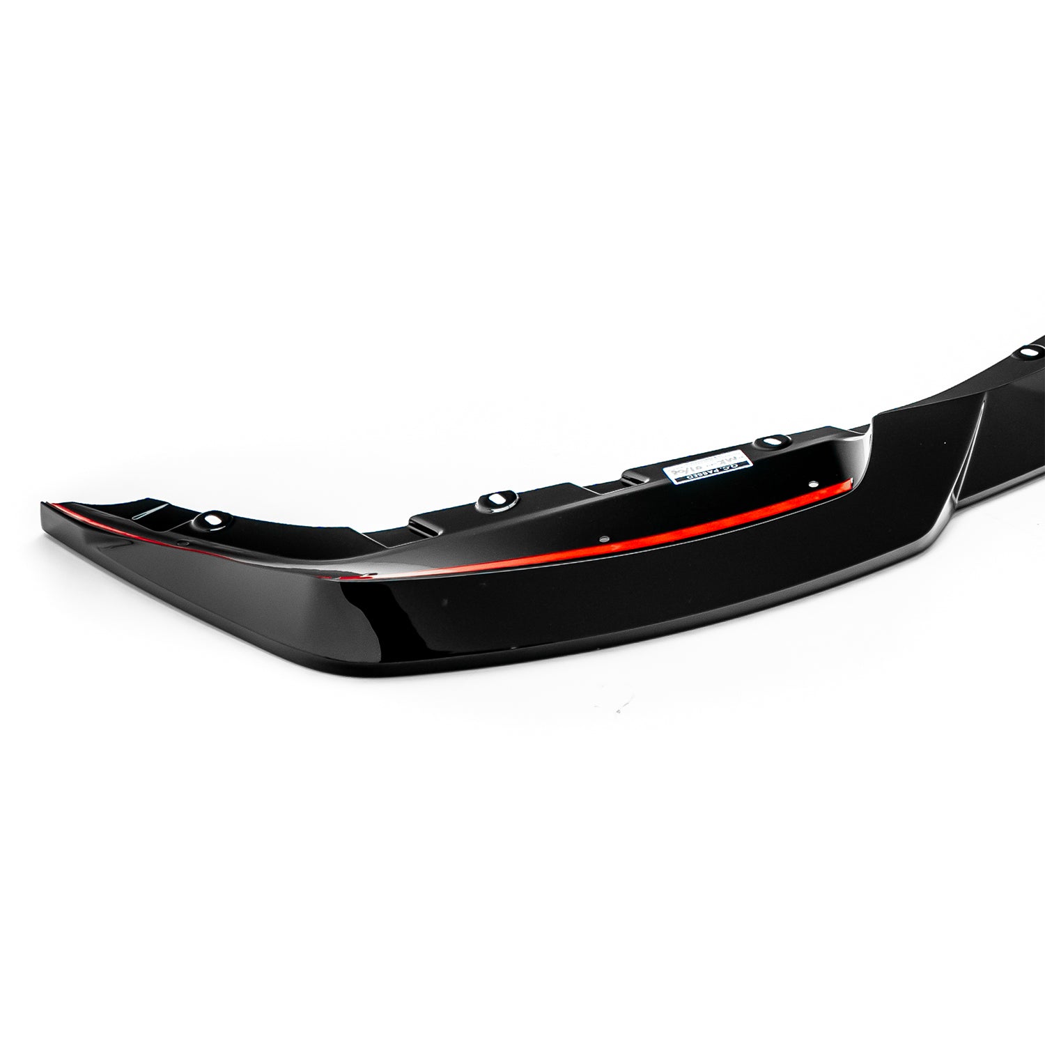 BMW G87 M2 Front Lip In Gloss Black Painted Carbon Fibre