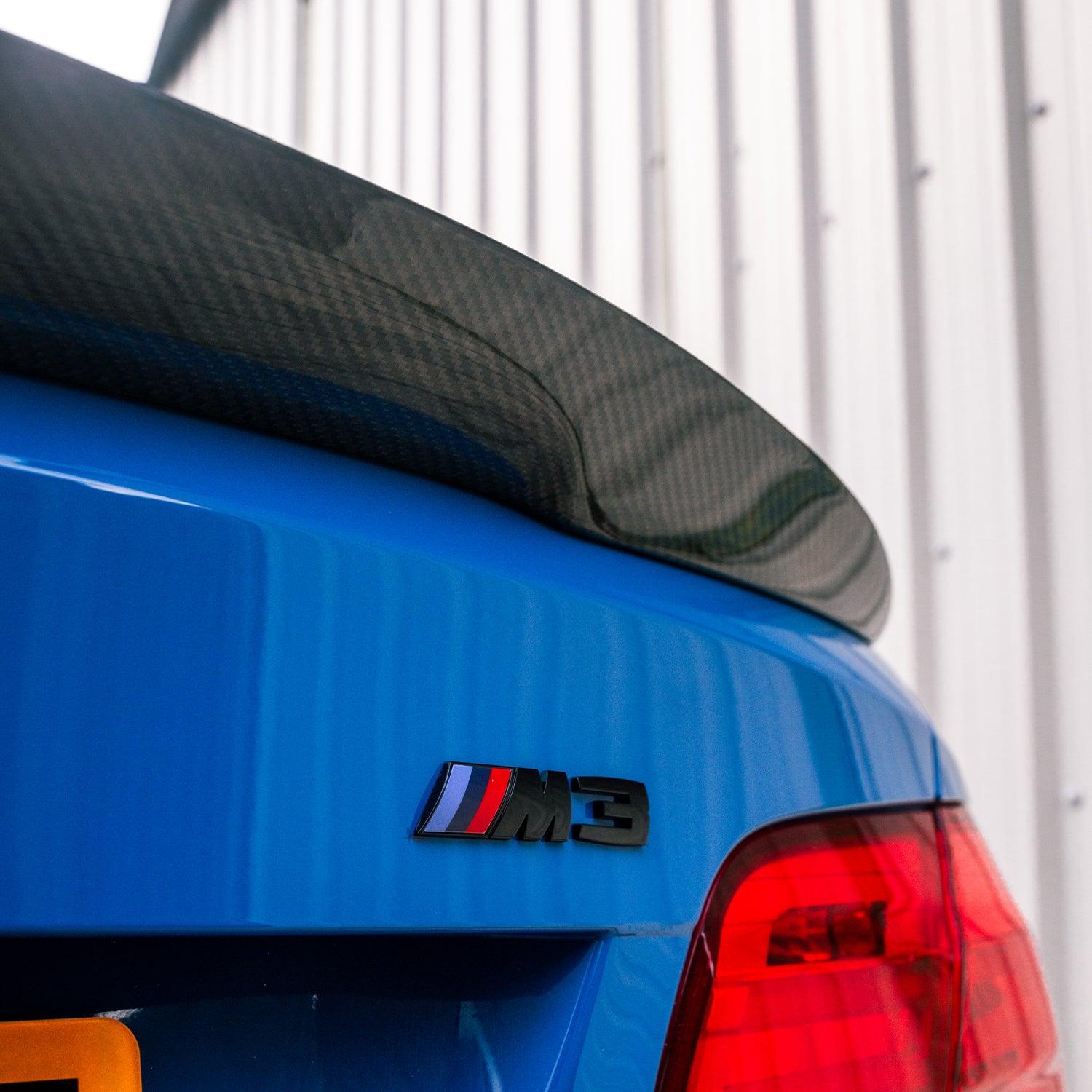 MHC+ BMW E92 M3 Carbon Fibre Performance Style Rear Spoiler