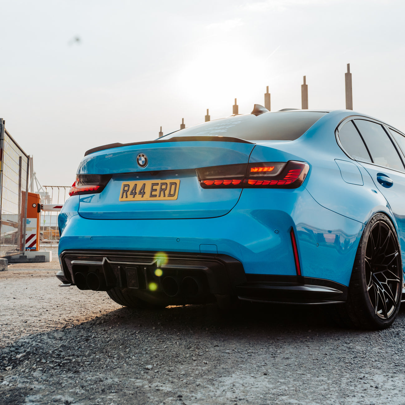 MHC+ BMW G80 M3 G82 M4 DF1 Carbon Fibre LED Rear Diffuser