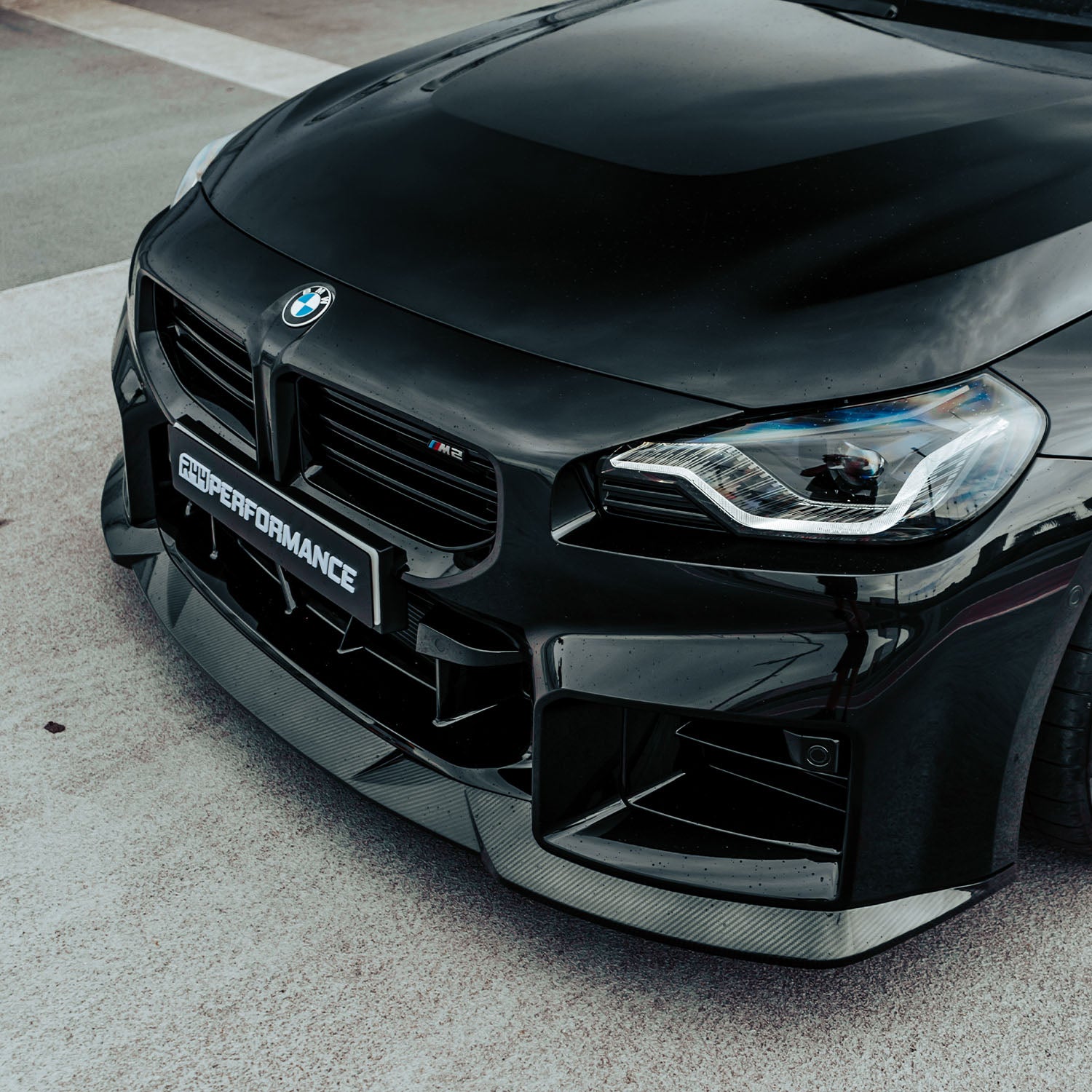 MHC+ BMW G87 M2 Edition 1 Front Splitter In Carbon Fibre