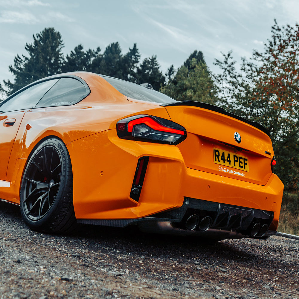 G87 Csl Rear MHC+ BMW G87 M2 Edition 1 Rear Diffuser In Carbon Fibre