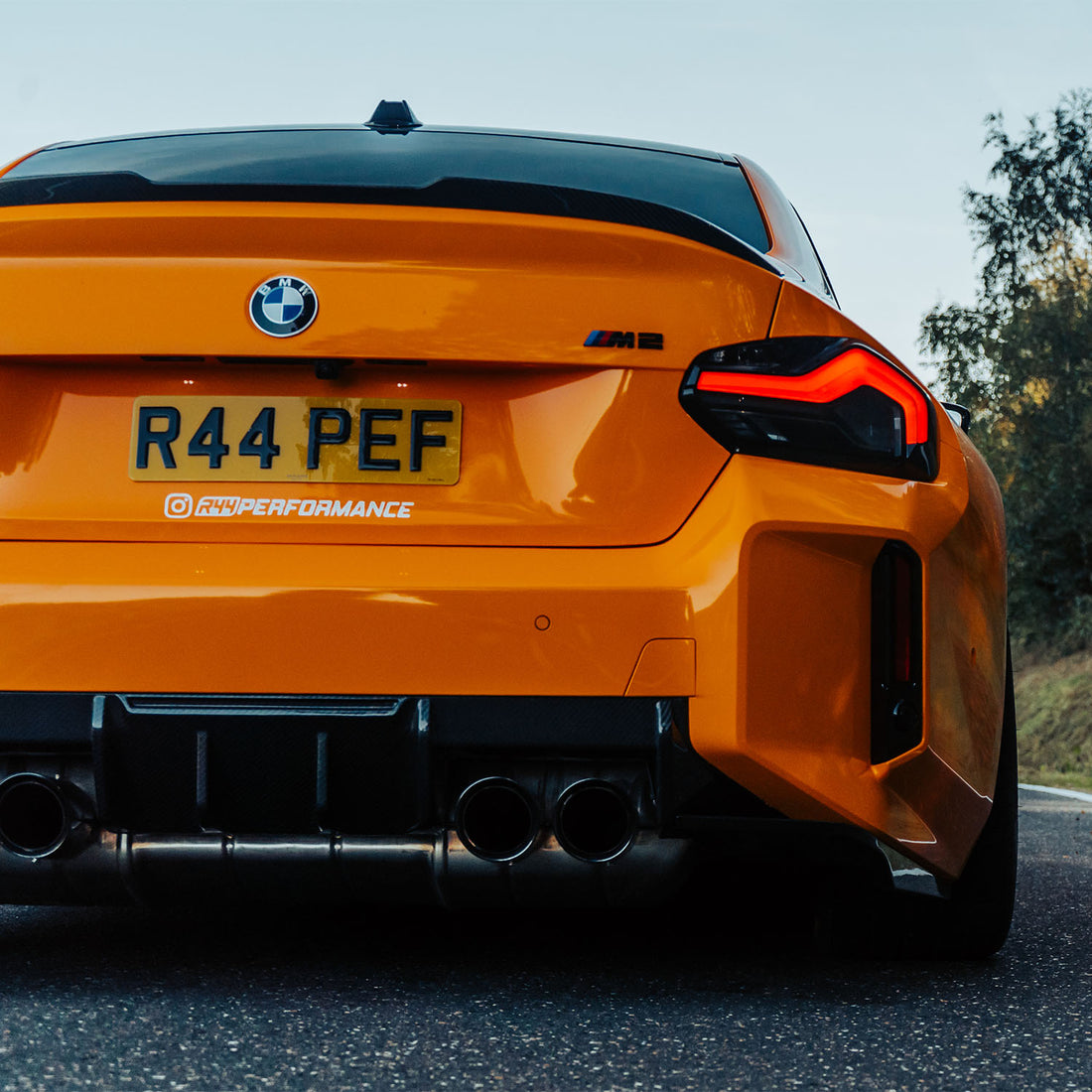 Genuine BMW M Performance Carbon Rear Diffuser - G87 M2