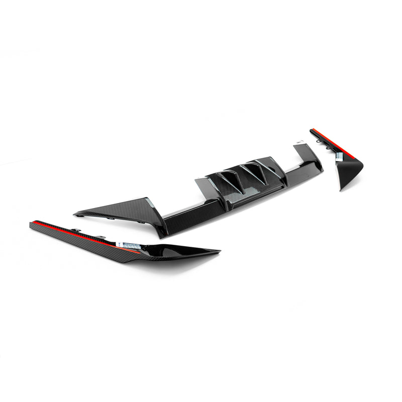MHC+ BMW G87 M2 Edition 1 Rear Diffuser In Carbon Fibre