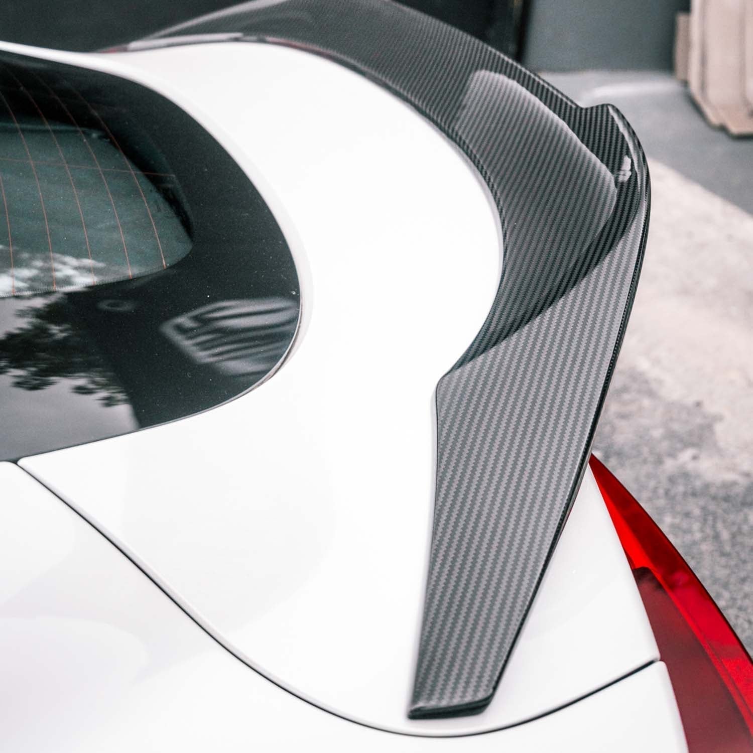 MHC+ Toyota Supra V Style Spoiler In Pre Preg Carbon Fibre (A90)-R44 Performance