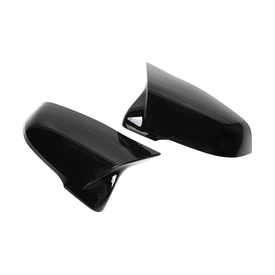 MHC Black BMW/Toyota Black M Style Wing Mirror Covers In Gloss Black (F40/F44/G29/A90)