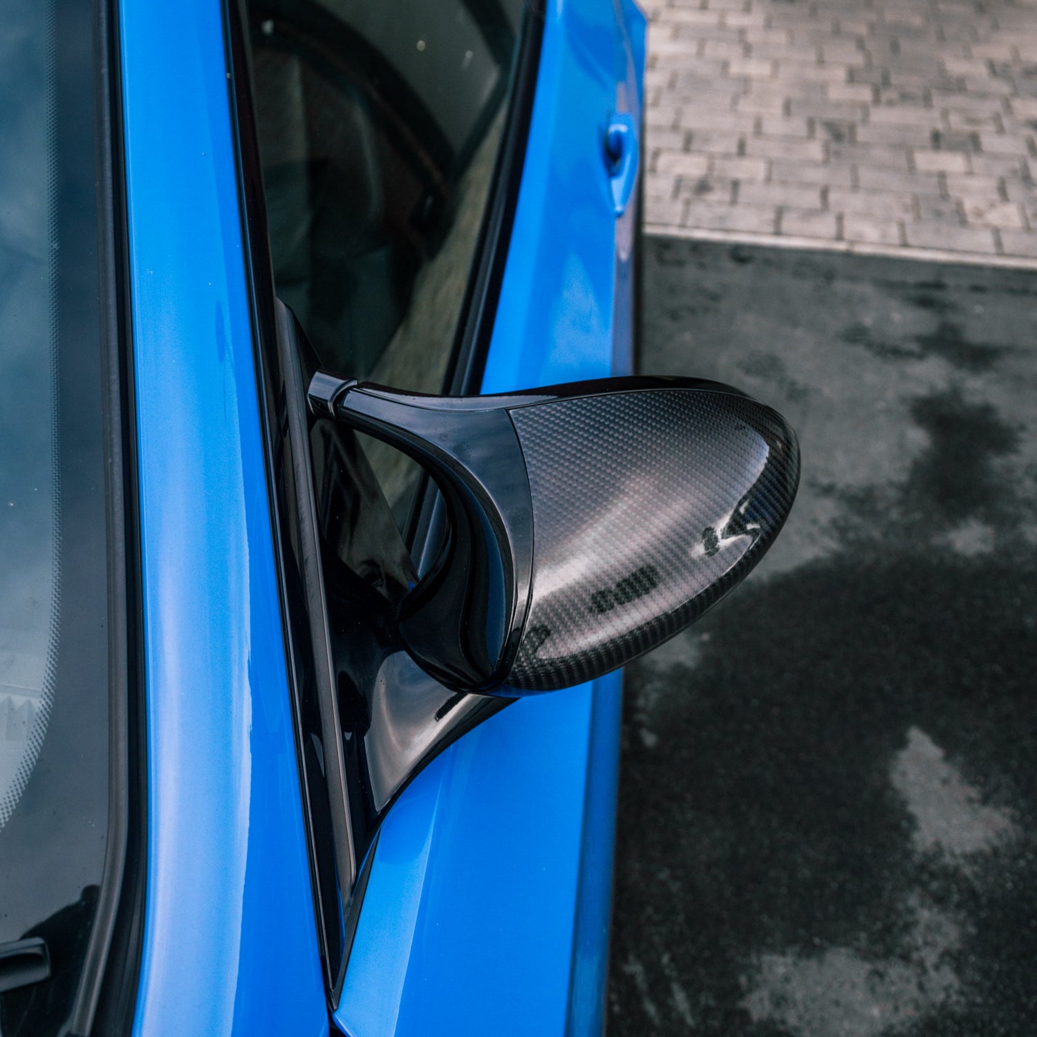 MHC+ BMW M3 Mirror Covers In Gloss Pre-Preg Carbon Fibre (E92/E93)