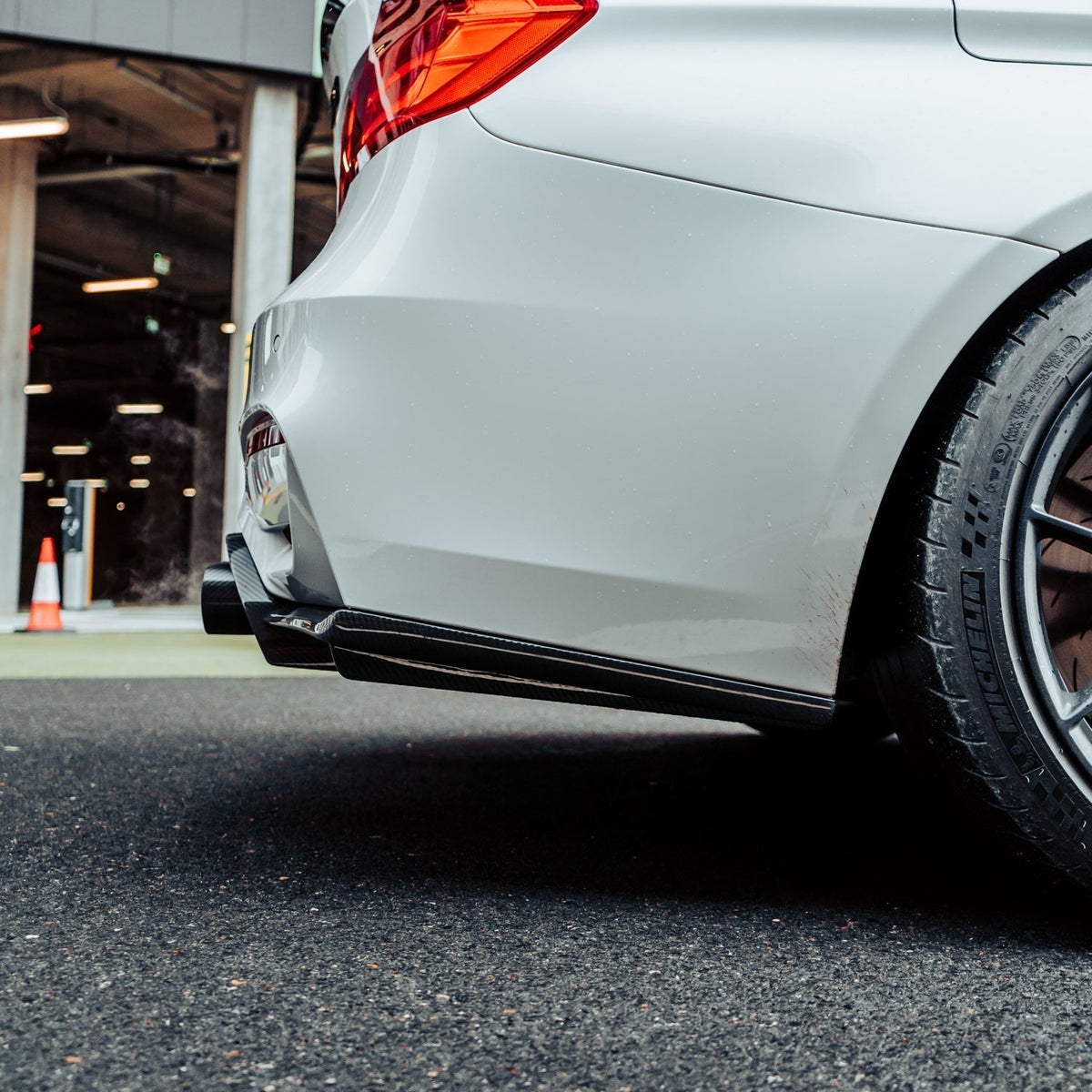 MHC+ BMW F80 M3 F82 M4 Aggressive Carbon Fibre Rear Diffuser
