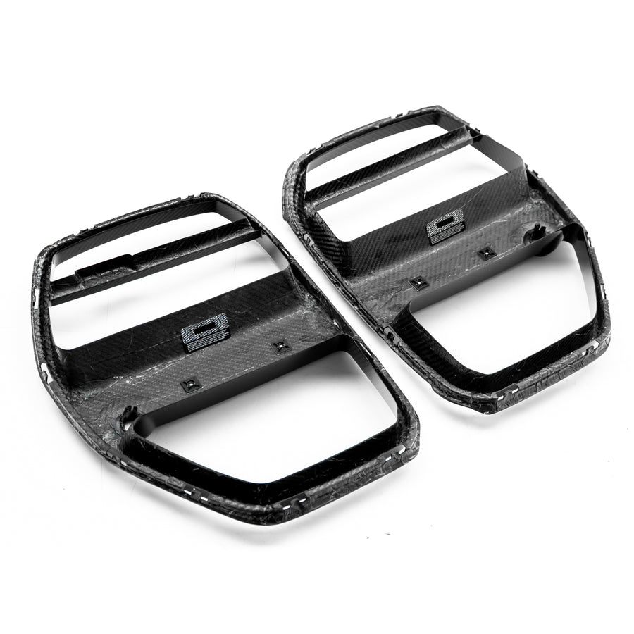 MHC+ BMW M3/M4 GT Style Front Grille With ACC In Pre Preg Carbon Fibre (G80/G81/G82/G83)