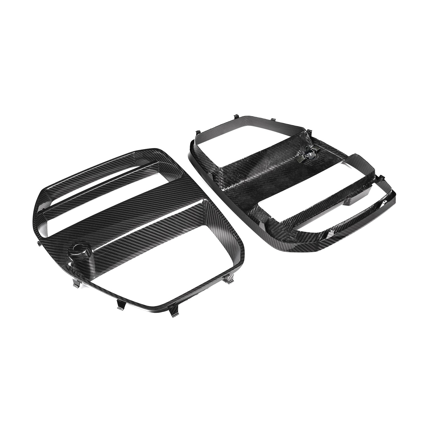 MHC+ BMW M3/M4 GT Style Front Grille With ACC In Pre Preg Carbon Fibre (G80/G81/G82/G83) - R44 Performance