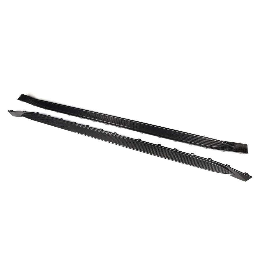 MHC+ BMW G82 M4 OEM Style Side Skirts In Gloss Carbon Fibre