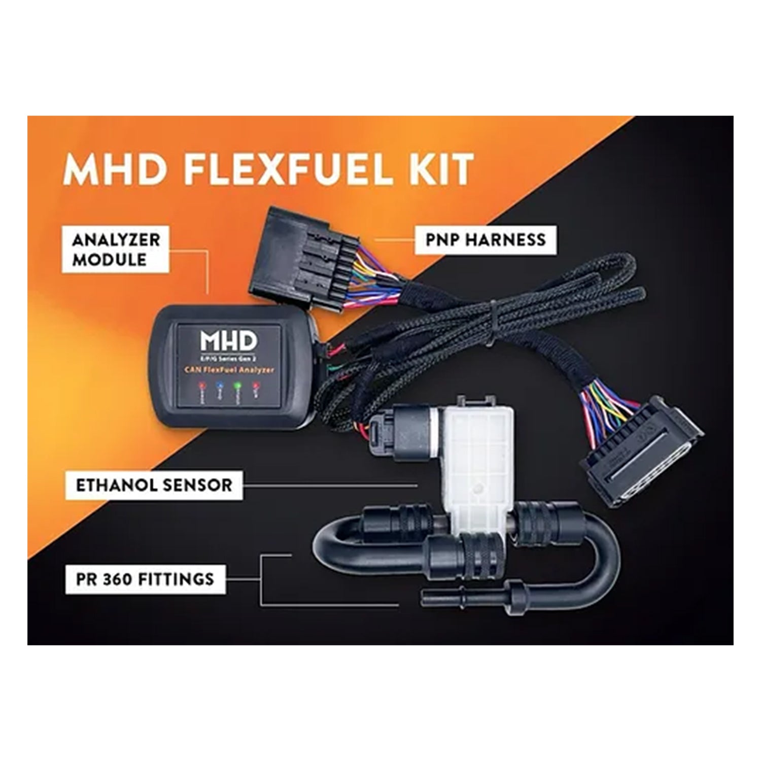 MHD CAN FlexFuel Analyser QuickInstall Kit