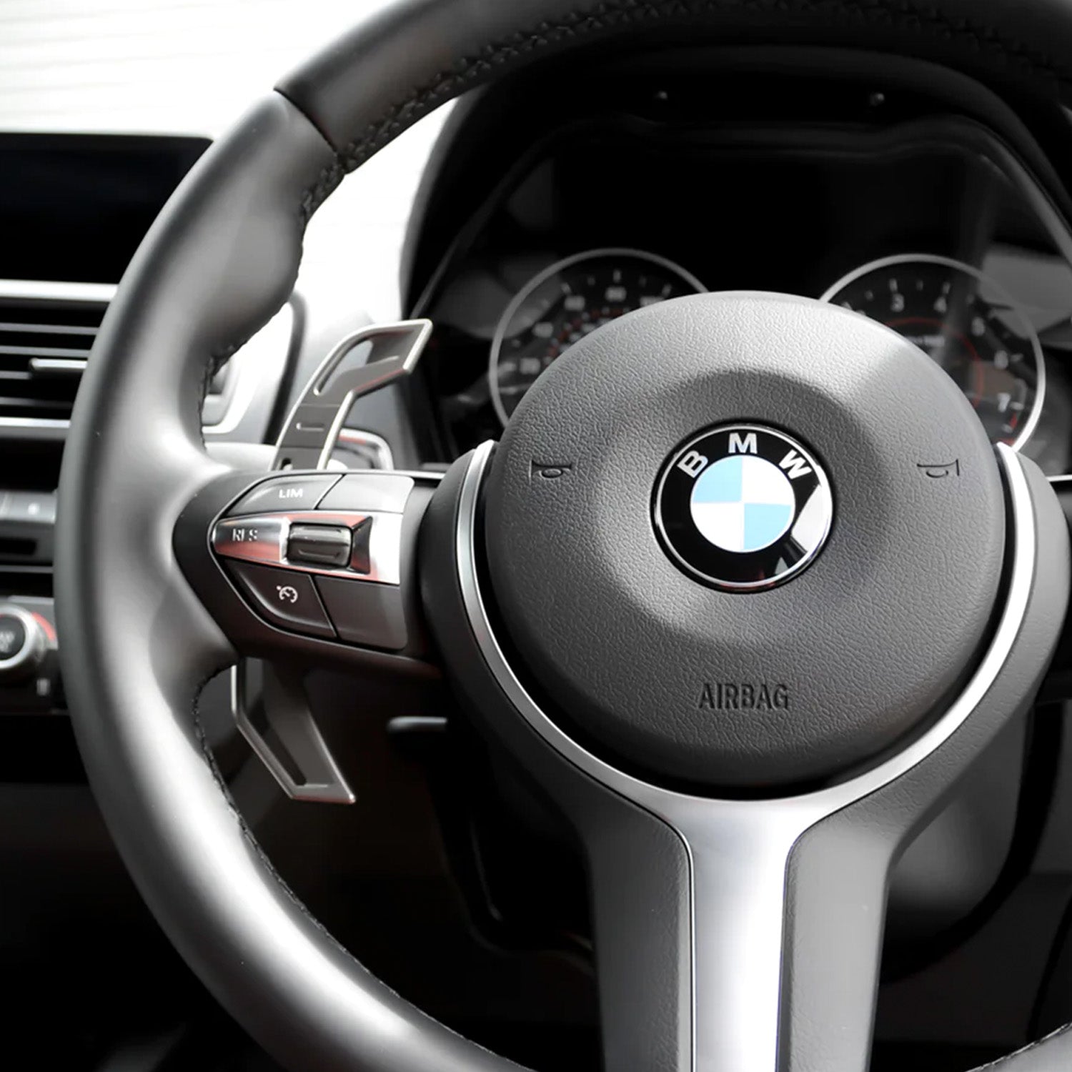 MMR BMW F & E Series Billet Aluminium Gear Shift Paddles Fitted