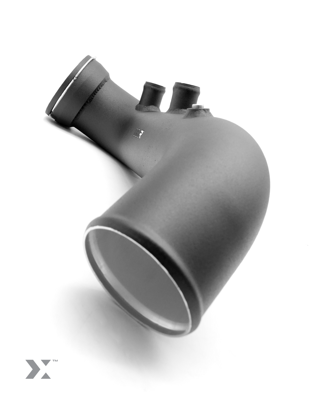 MMX aluminium charge pipe for BMW N54 engines in E9X 335i and E8X 135i