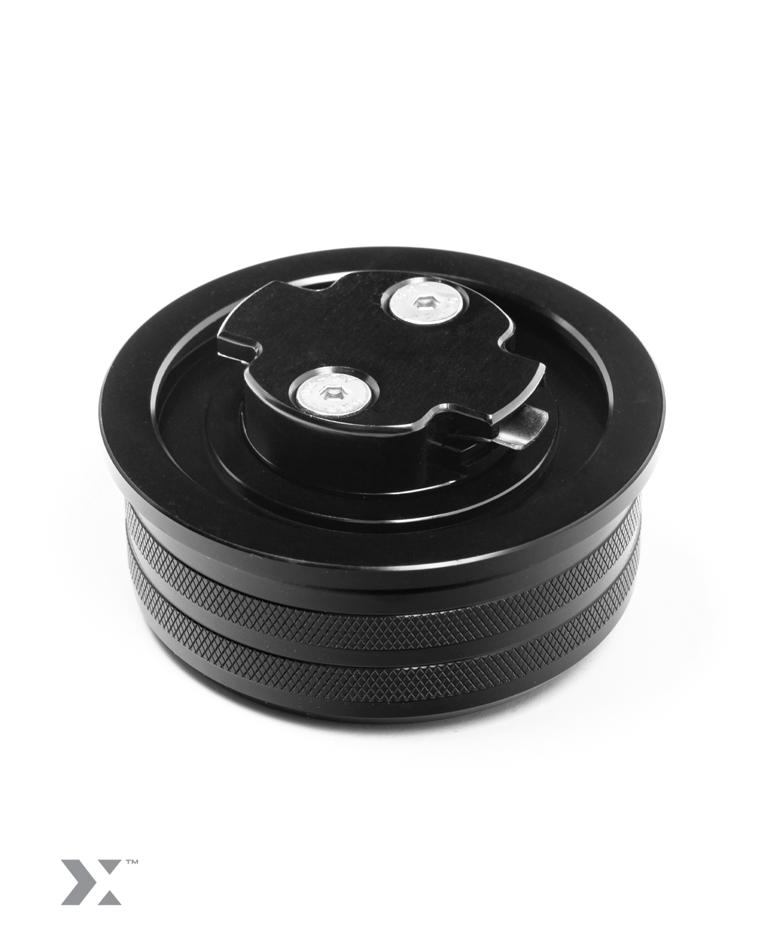 MMX gloss black anodised billet oil filler cap for BMW B58 and S55 engines