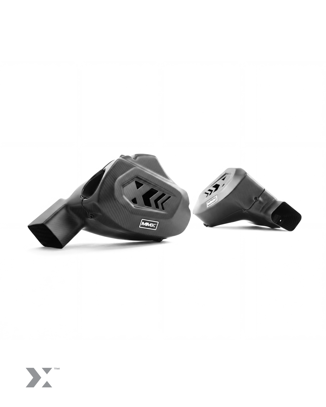 MMX 3K twill carbon fibre intake kit for BMW G8X S58 M3 M4 and M2 engines - Matte