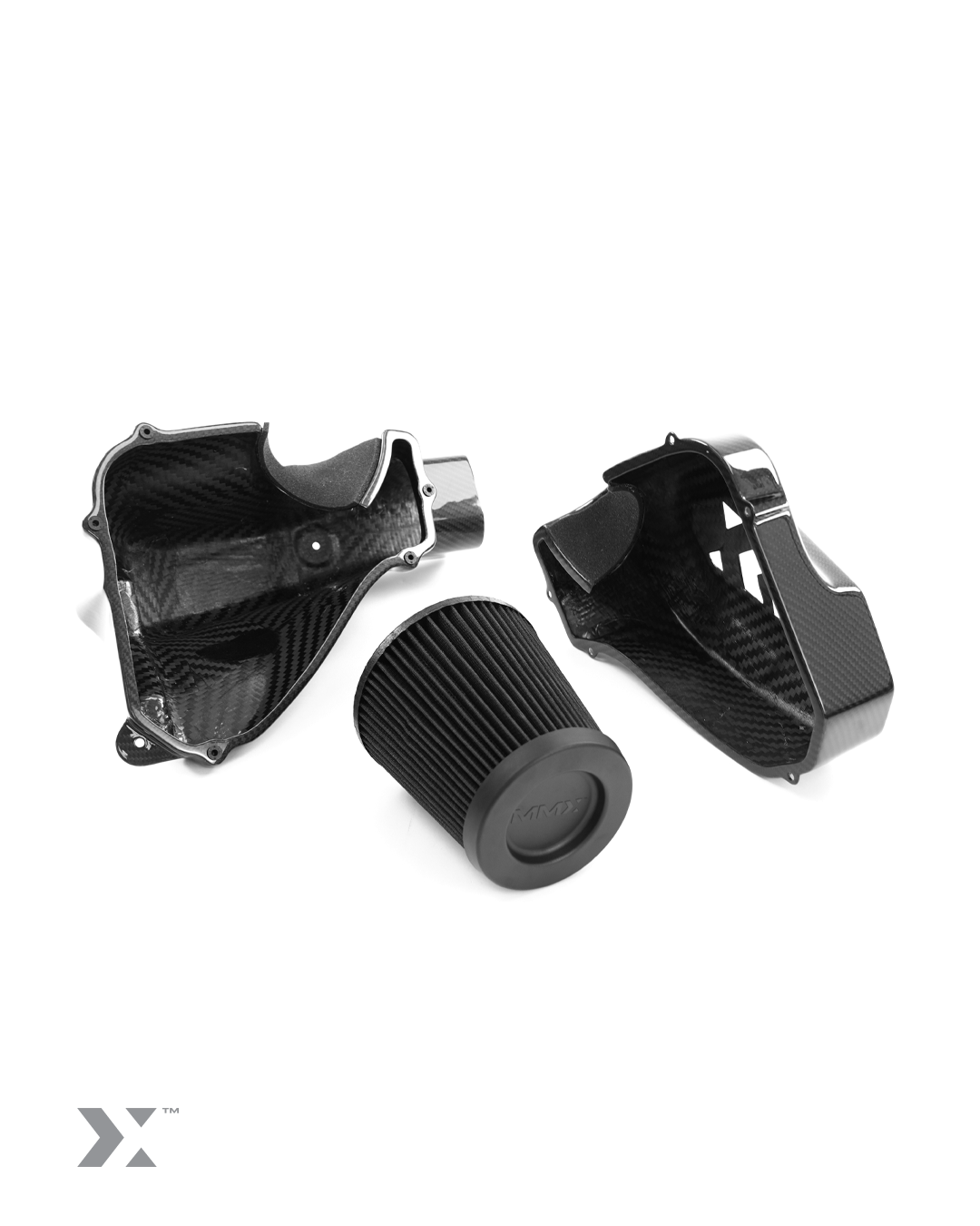 MMX 3K twill carbon fibre intake kit for BMW G8X S58 M3 M4 and M2 engines