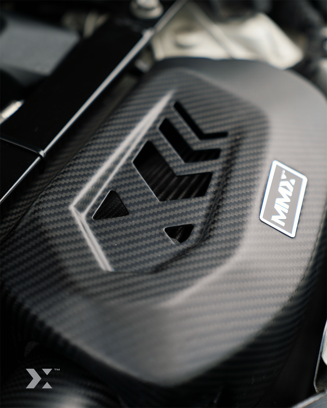 MMX 3K twill carbon fibre intake kit for BMW G8X S58 M3 M4 and M2 engines