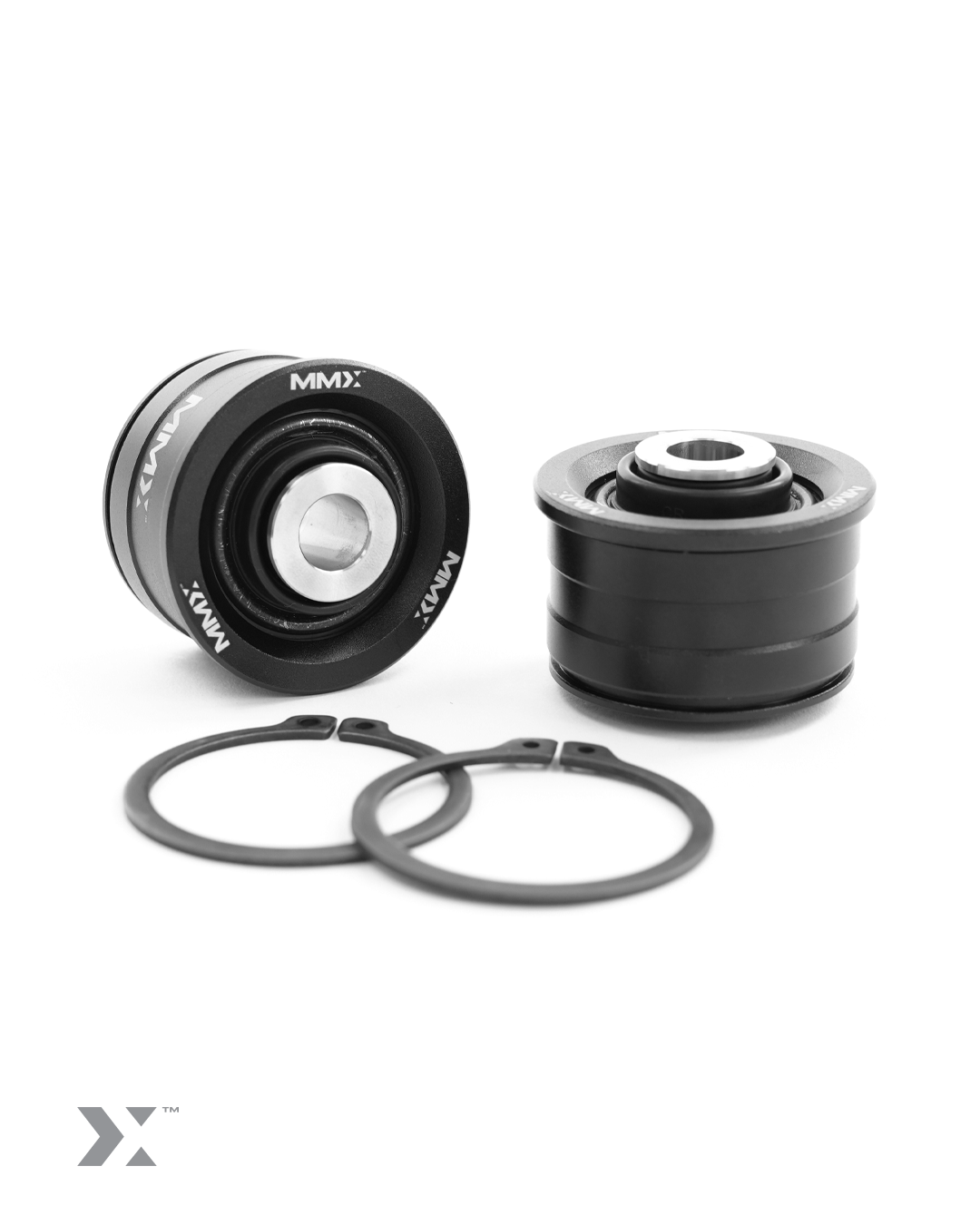 MMX 6061-T6 aluminium pillow bush rear toe and traction arm bearings for BMW G8X M cars