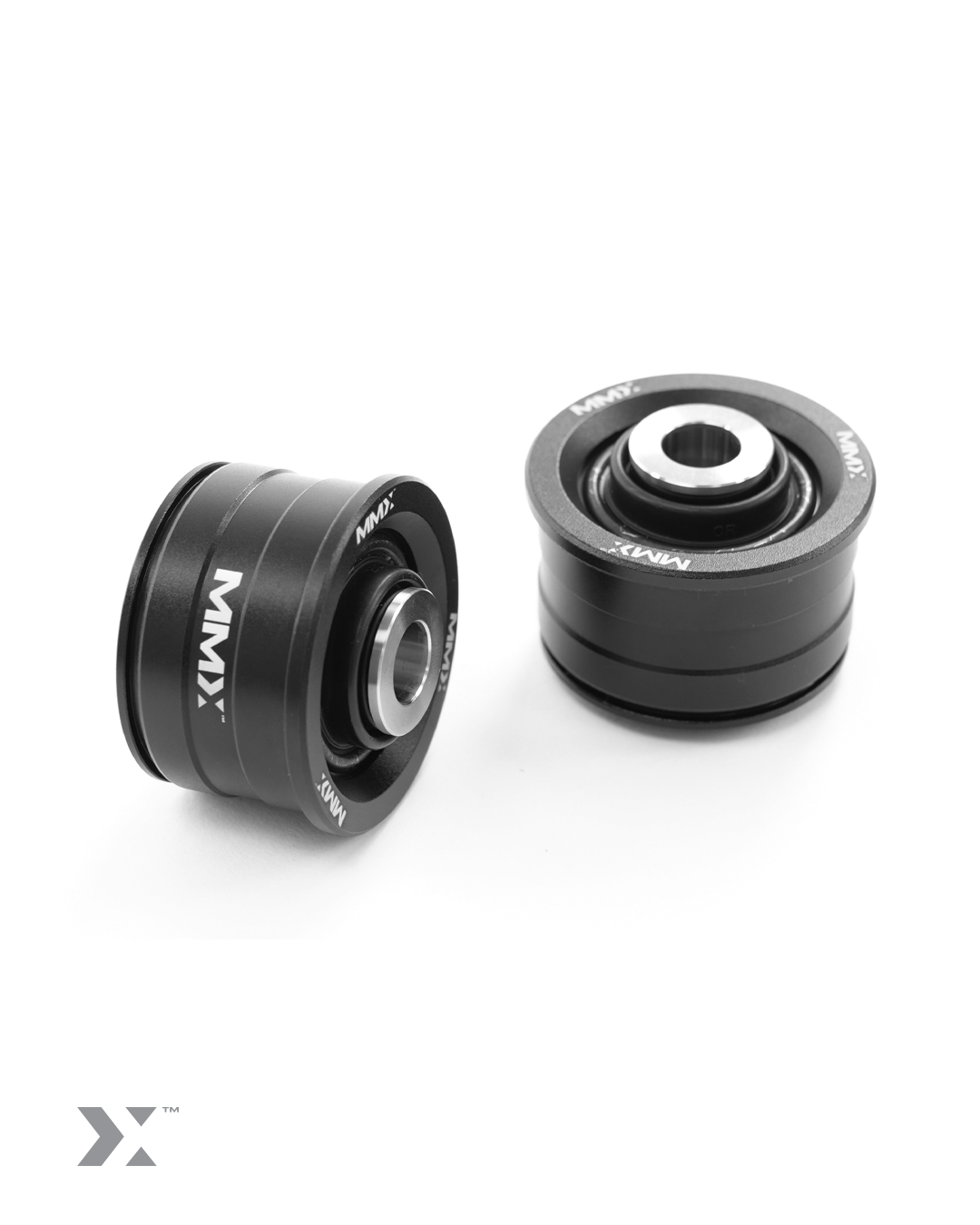MMX 6061-T6 aluminium pillow bush rear toe and traction arm bearings for BMW G8X M cars