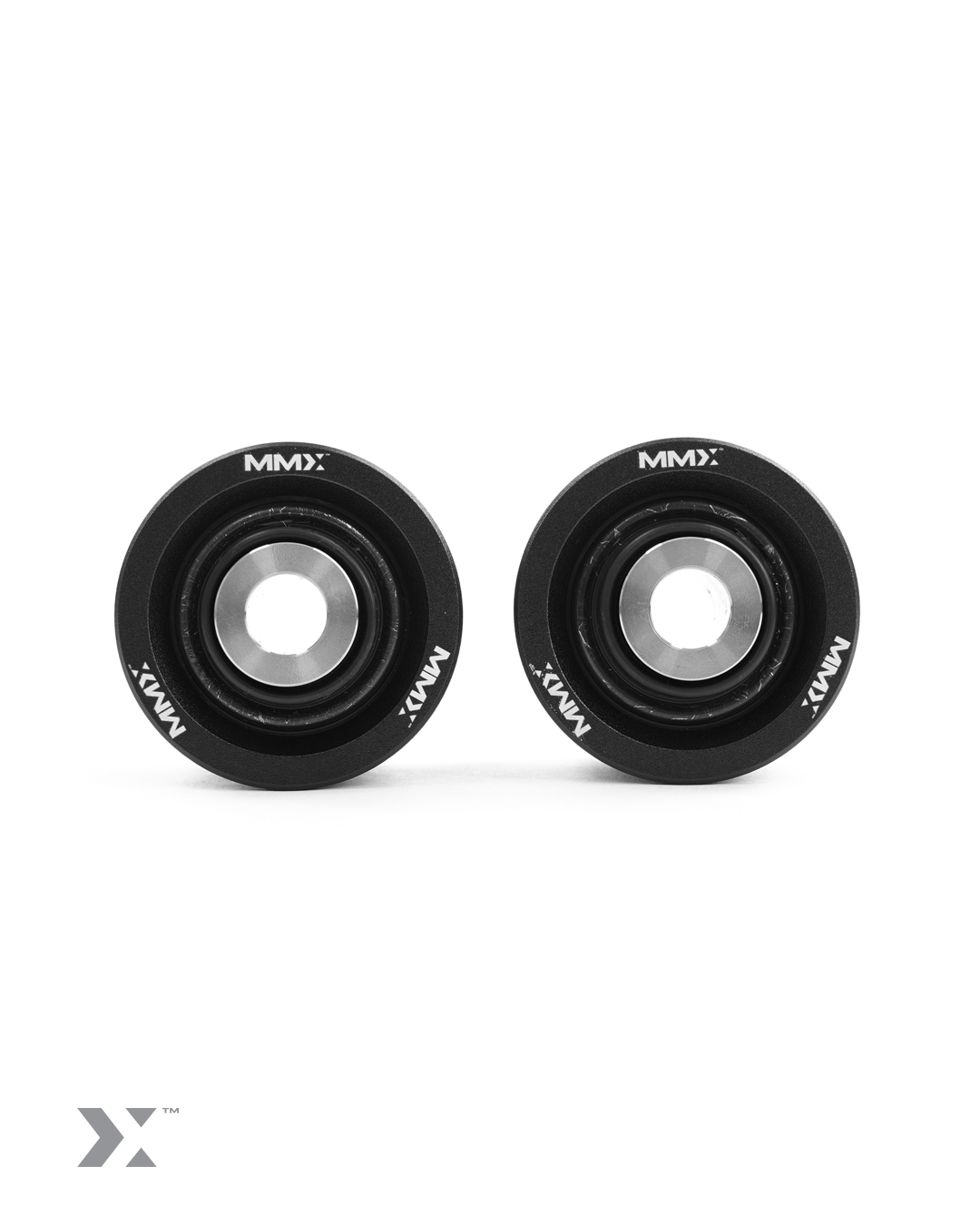 MMX 6061-T6 aluminium pillow bush rear toe and traction arm bearings for BMW G8X M cars