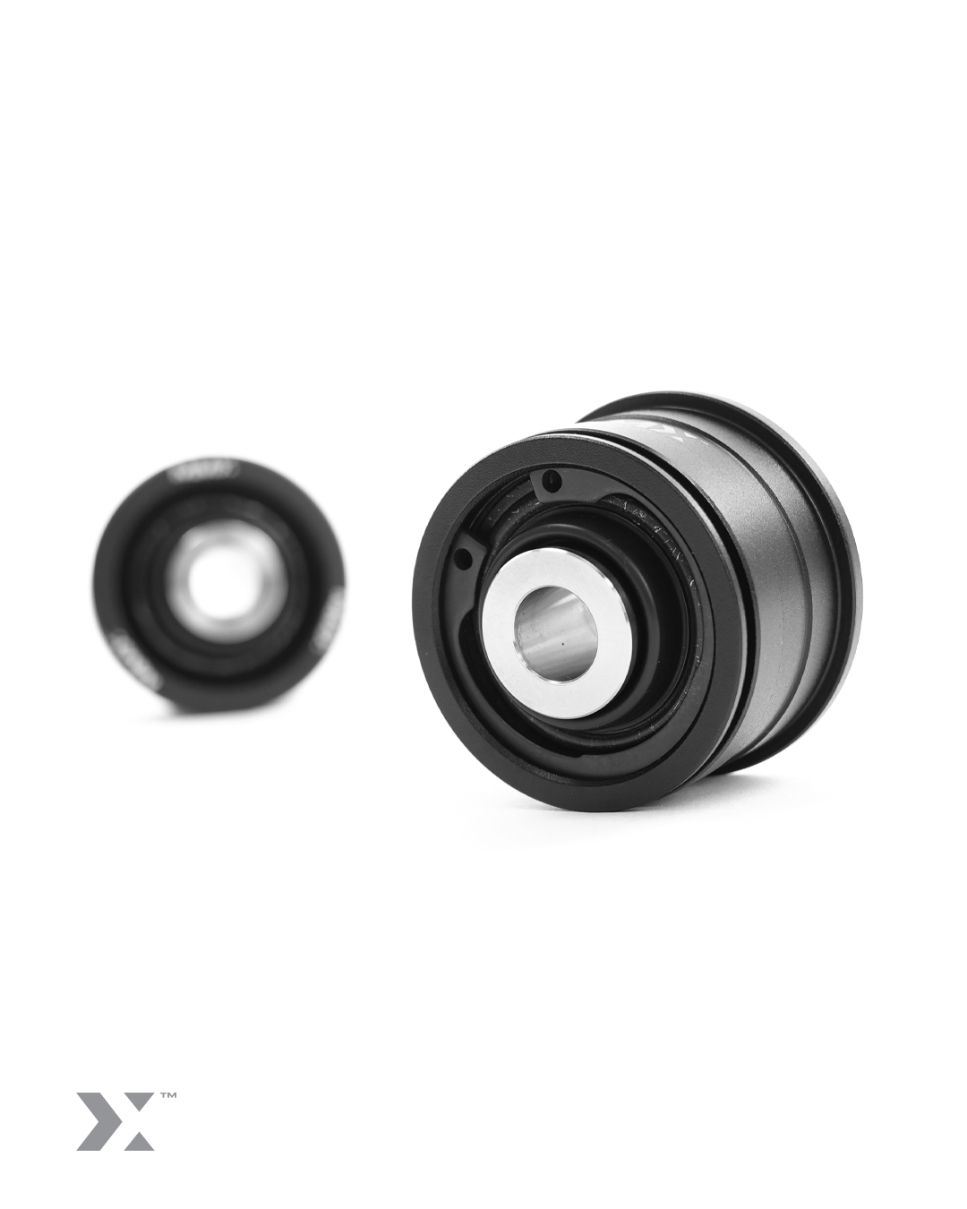 MMX 6061-T6 aluminium pillow bush rear toe and traction arm bearings for BMW G8X M cars