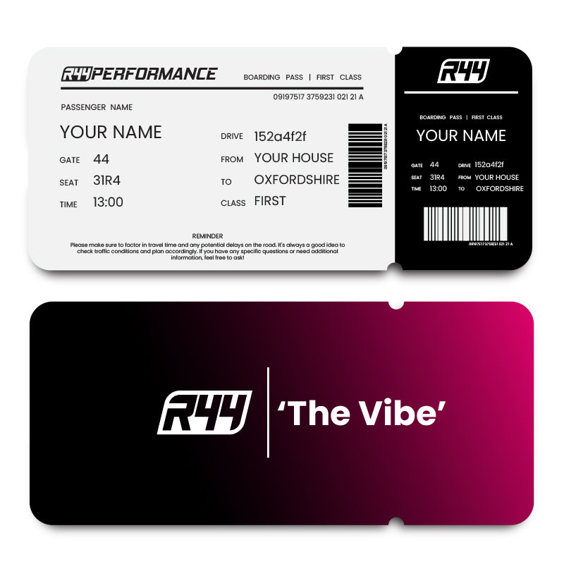 R44 Performance Admission Ticket - 'The Vibe' at Mollie's Diner Oxfordshire