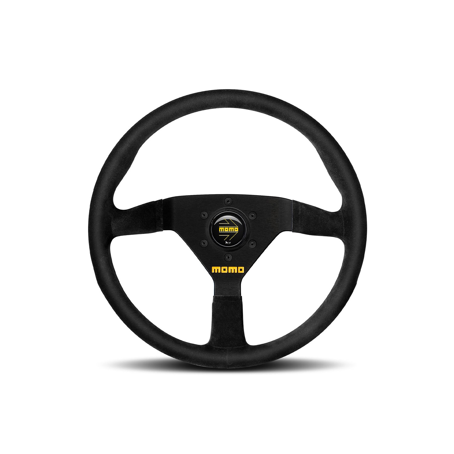 MOMO MOD.78 Steering Wheel In Black Suede