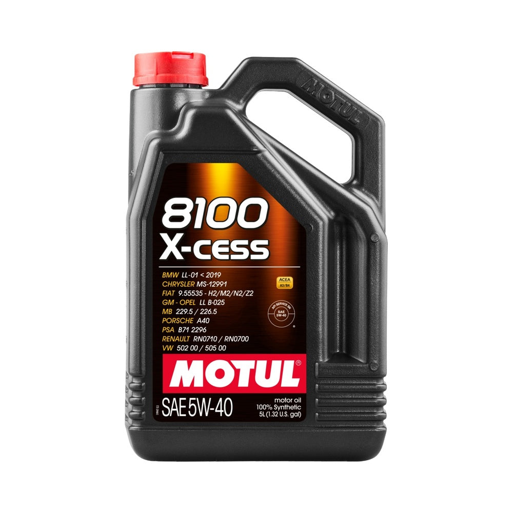 Motul 8100 X-Cess 5W40 5L Engine Oil