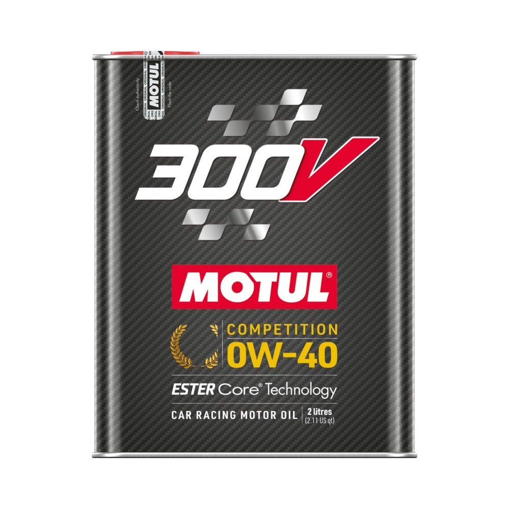 Motul 300V Competition 0W-40 2L (Metal Tin) Engine Oil