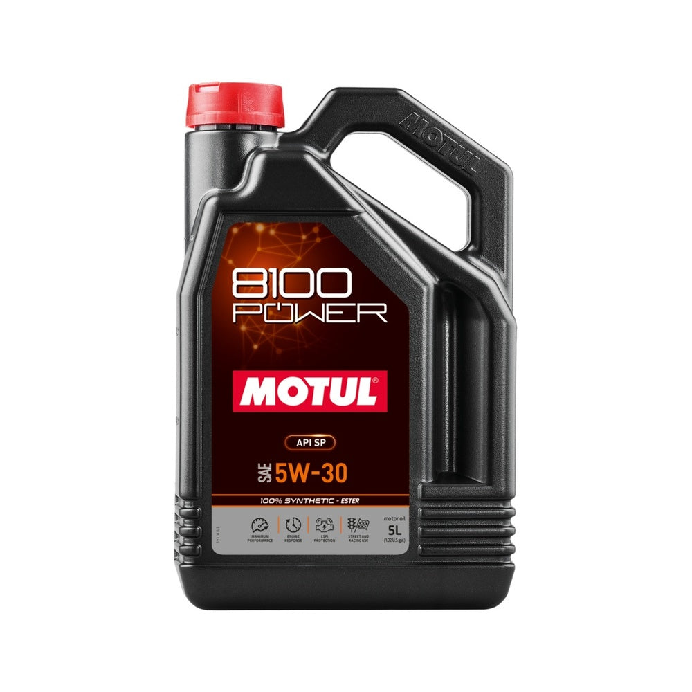 Motul 8100 Power 5W-30 5L Engine Oil