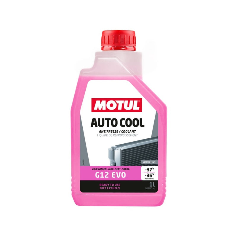 Motul Auto Cool G12 EVO -37°C 1L Antifreeze