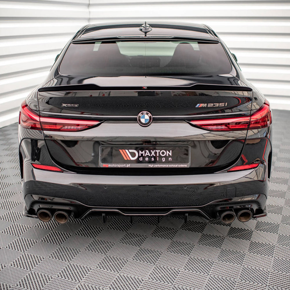 Maxton Design BMW F44 M235i xDrive Gloss Black Rear Diffuser