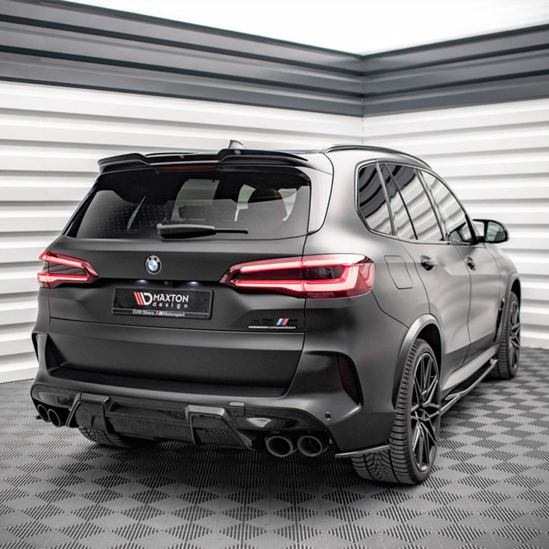 Maxton Design BMW F95 X5M Gloss Black Rear Side Splitters
