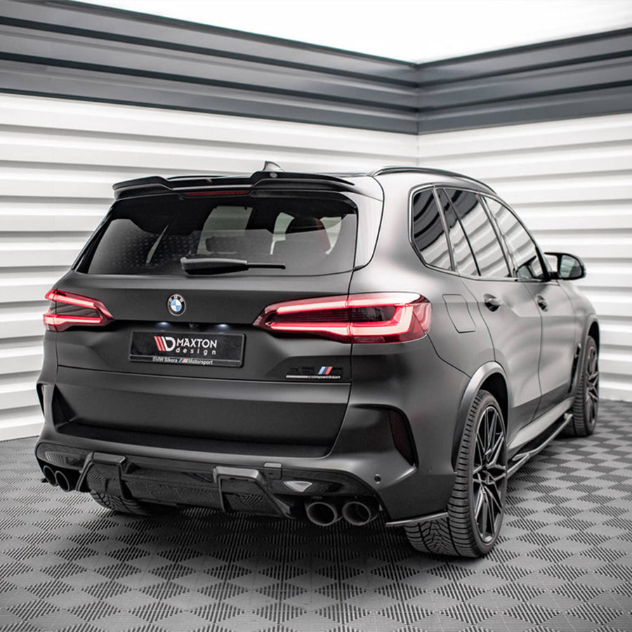 Maxton Design BMW F95 X5M Gloss Black Rear Side Splitters